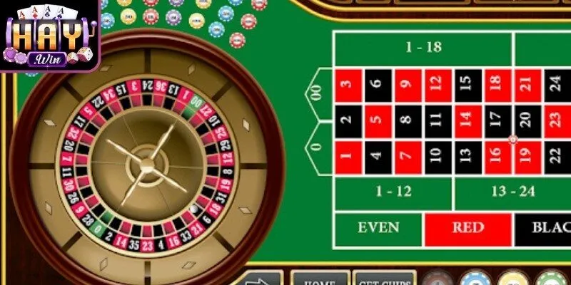 Truy cập Haywin và lựa chọn sảnh cược chơi Roulette